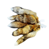 Authentic Red Fox Tail Keychain